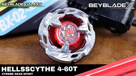 Análise BX 02 HELLSSCYTHE 4 60T Beyblade X ベイブレードX