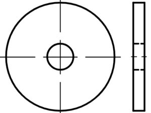 Din Washers For Wooden Structures Eurobolt
