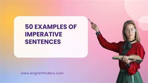 50 Examples Of Imperative Sentences English Finders Youtube