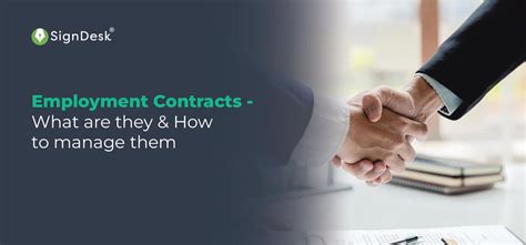 Employment Contracts - What Are They & How To Manage Them