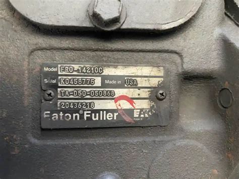 Eaton Fuller FRO 14210C Transmission For A 2006 Volvo VNM For Sale