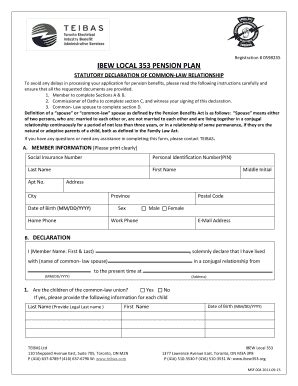 Ibew Retirement Benefits Fill Online Printable Fillable Blank