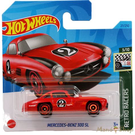 Hot Wheels Retro Racers Mercedes Benz Sl Man Shop