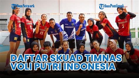 Daftar Skuad Timnas Voli Putri Indonesia Sea Games Ada Peraih