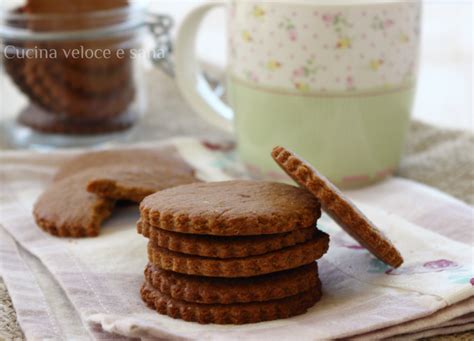 Biscotti Integrali Con Germe Di Grano Cucina Veloce E Sana