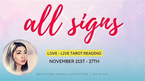 Weekly All Signsnov You Vs Them Love Tarot Reading Youtube