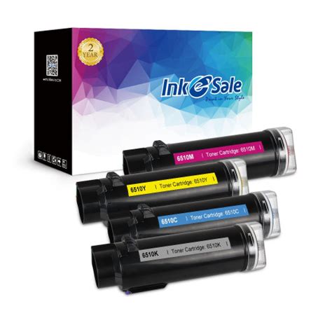 Xerox Phaser 6510 Compatible Toner Cartridges 4 Color Set