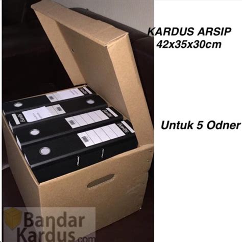 Jual BAHAN KERAS KUAT KARDUS ARSIP 42X35X30CM BOX DUS KOTAK ARSIP