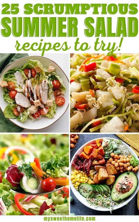 25 scrumptious summer salad recipes | My Sweet Home Life