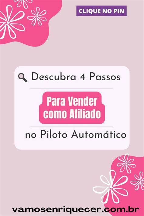 Como Vender Como Afiliado Veja Passos De Como Vender Como Afiliado