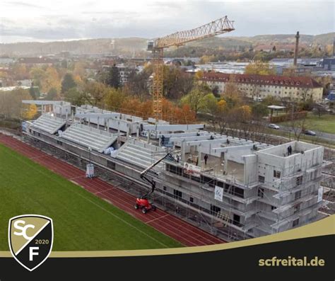 Verein Stadion Des Friedens Ein Luftiger Blick In Richtung Zukunft