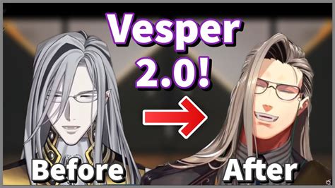 Vesper 2 0 Is FINALLY HERE And He Looks AMAZING Holostars EN Noir