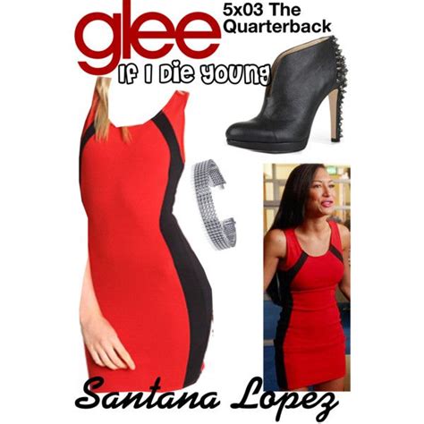 Santana Lopez Fashion/The Quarterback | Ropa, Glee