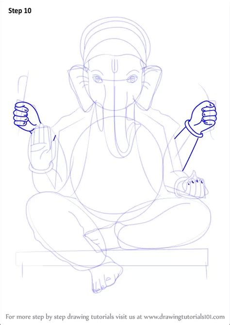 Learn How To Draw Ganpati Bappa Hinduism Step By Step Artofit