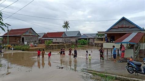 Banjir Meluas Di Kecamatan Tempe Wajo Rumah Terdampak Tribun