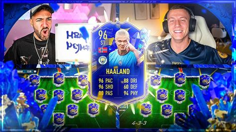 Fifa 23 Haaland Toty Squad Builder Battle 🔥🔥 Feelfifa Vs Wakez