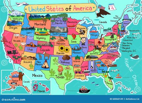 Tennessee USA Cartoon Map Greeting Card By Kevin Middleton, 45% OFF