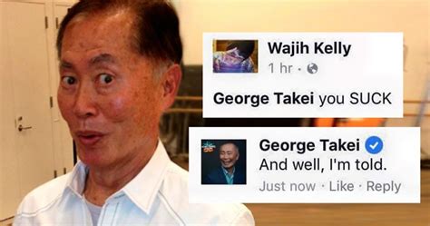 10 Of The Most Savage Comebacks By George Takei Bored Panda