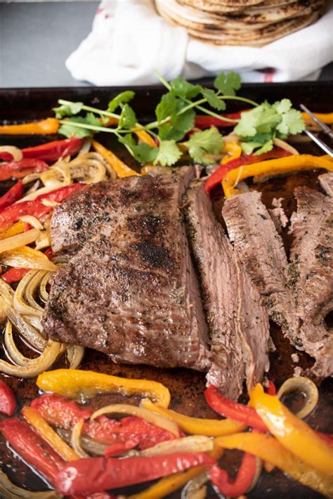 One Pan Oven Fajitas - Culinary Ginger