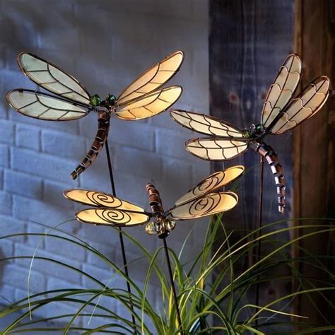 Handcrafted Stained Glass Dragonfly Suncatcher In Red Artofit