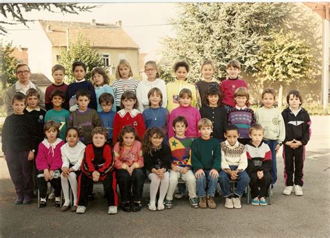 Photo De Classe CE2 1990 91 De 1990 Ecole Erckmann Chatrian Morsbach