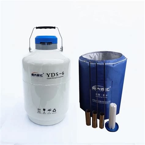 Bull Artificial Insemination Cryogenic Semen Freezer Yds 6 Liquid Nitrogen Tank Small Ln2