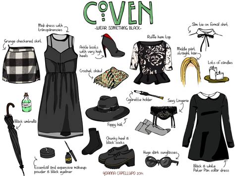 wear something black. American Horror Story Coven look #WitchStyle American Horror Story ...