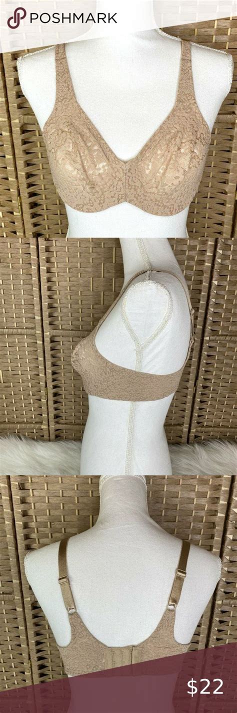 Wacoal C Halo Lace Full Figure Nude Beige Full Figure Seamless Wired Bra Wacoal Full