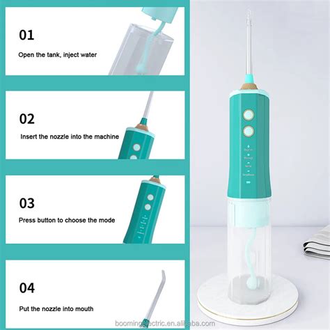 Vert Irrigateur Oral Professionnel Rechargeable Usb Jet Ipx De