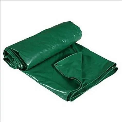 Knitted Green Waterproof HDPE Tarpaulin For Agriculture Thickness