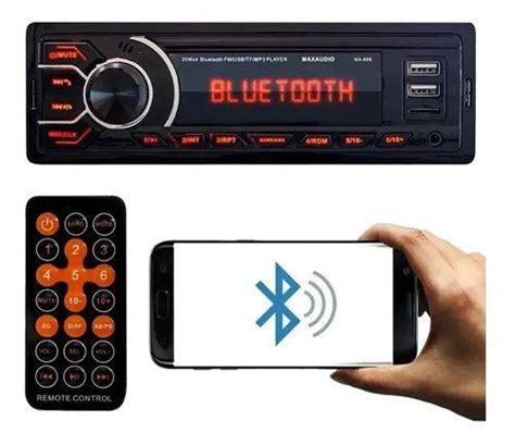 Aparelho De Som Carro Automotivo Bluetooth Pendrive Sd Rádio