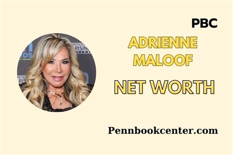 Adrienne Maloof Net Worth 2025: Wealth, Salary, Financial Overview