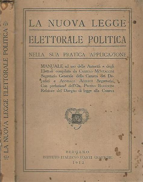 La Nuova Legge Elettorale Politica Nella Sua Pratica Applicazione