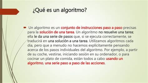 Introduccion Al Pensamiento Algoritmico PPT