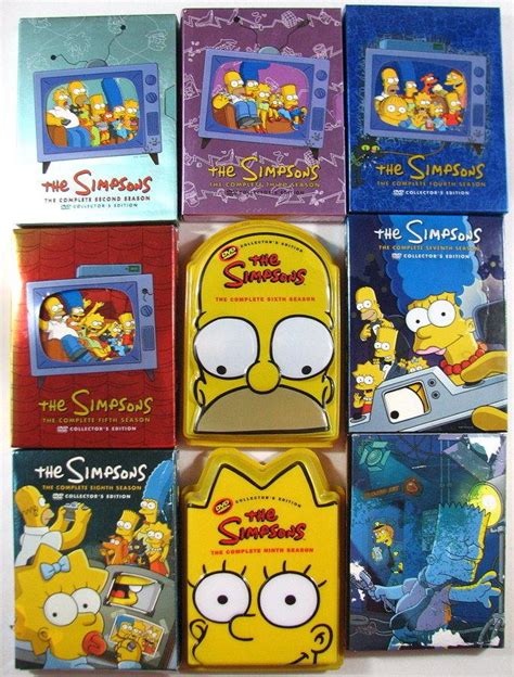 THE SIMPSONS COMPLETE SEASON 2,3,4,5,6,7,8,9,10 DVD Box Sets COLLECTORS EDITION | #1841964678