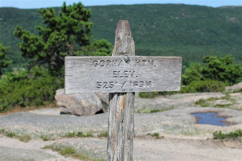 Gorham Mountain Trail Acadia National Park - The Fat Girl Hiking