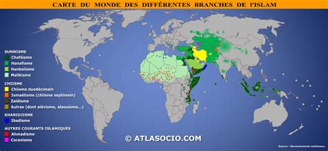 Carte Du Monde Islam Atlasocio The Best Porn Website