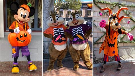 Photos: Mickey and Friends Debut New Halloween Costumes at Disneyland ...