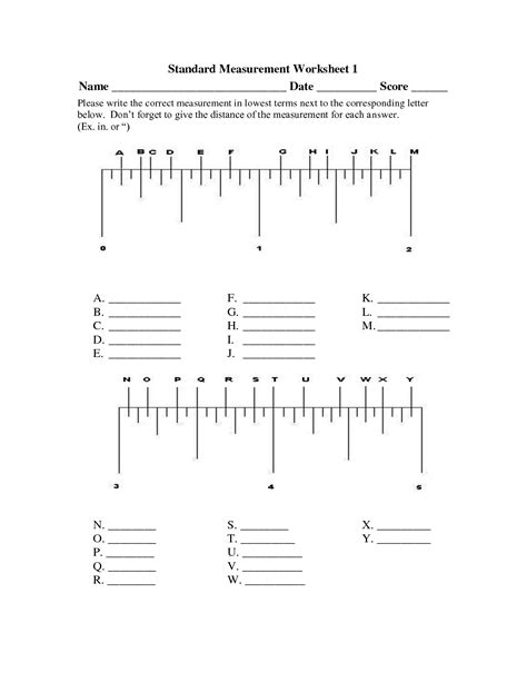 30 Tape Measure Worksheet Worksheets Decoomo