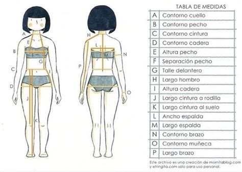 Tablas Tomar Medidas Ninos Ninas Otakulandia Es Otakulandia Es