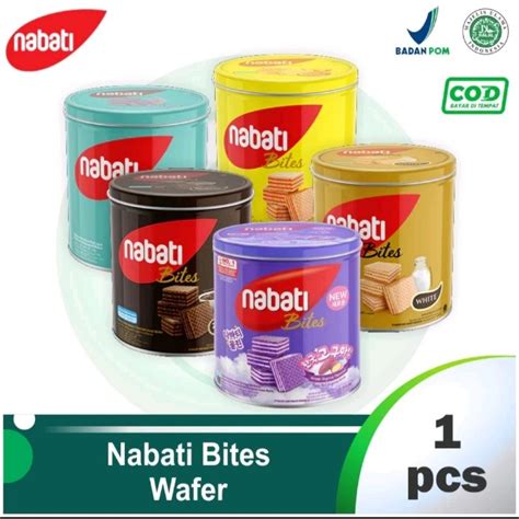 Jual Nabati Bites Kaleng All Varian Biskuit Wafer Gr Shopee Indonesia