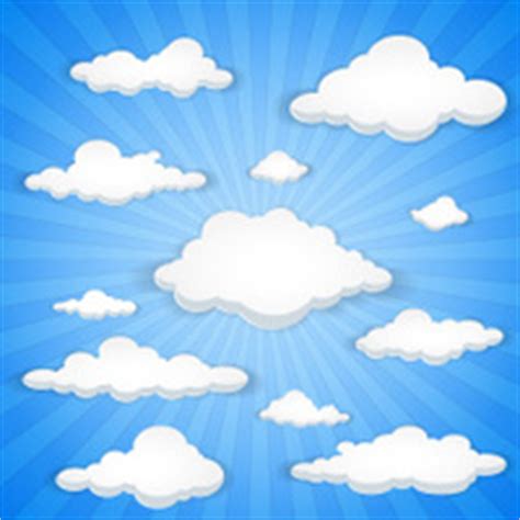 Cloudy Cartoon Background Vector Stock Vector - FreeImages.com