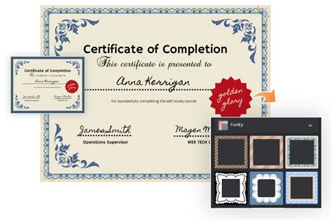 Free Printable Certificate Of Completion Template