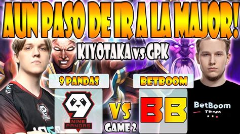 Pandas Vs Betboom Bo Game Ramzes Kiyotaka Vs Nightfall Dpc Eeu