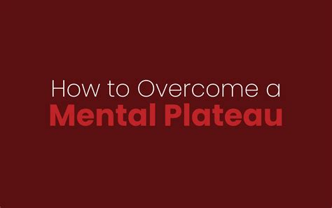 How To Overcome a Weight Loss Plateau | Red Mountain Weight Loss