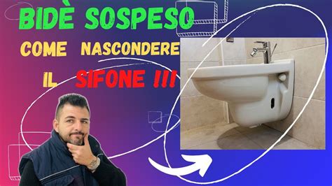 MONTAGGIO SIFONE ECCENTRICO A SCOMPARSA BIDET SOSPESO YouTube