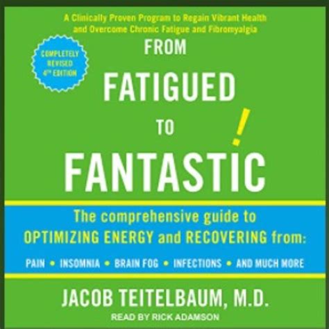 Dr Jacob Teitelbaum ~ Cnn Dr Oz Talks Maximizing Energy Curbing