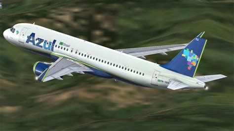 Texturas Brasileiras Azul Linhas A Reas Airbus A Pr Yra V