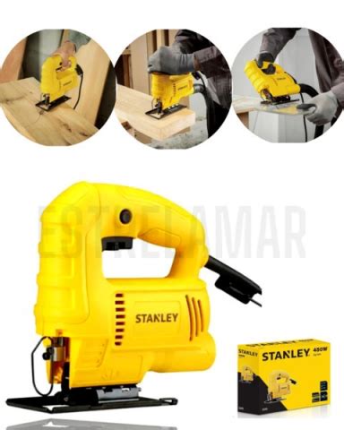 Serra Tico Tico Madeira Profissional 220v 450w Stanley SJ45