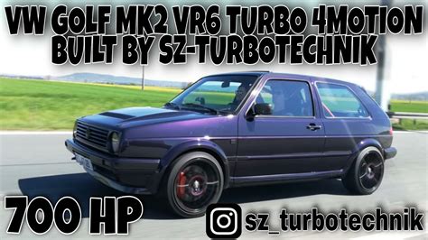 VW Golf MK2 VR6 Turbo 4 Motion DQ250 Built By SZ Turbotechnik Dragy